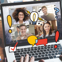 Visual in a Virtual World: Hosting an Effective Brainstorm on Zoom