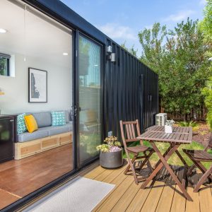 Work-From-Home Life In A Shipping Container