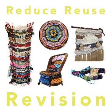 Tejido de chatarra y práctica artística sostenible