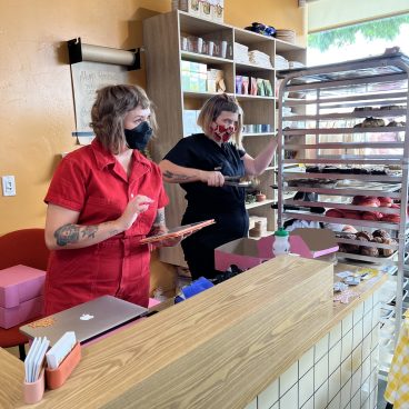 Fiesta en el puesto de la granja